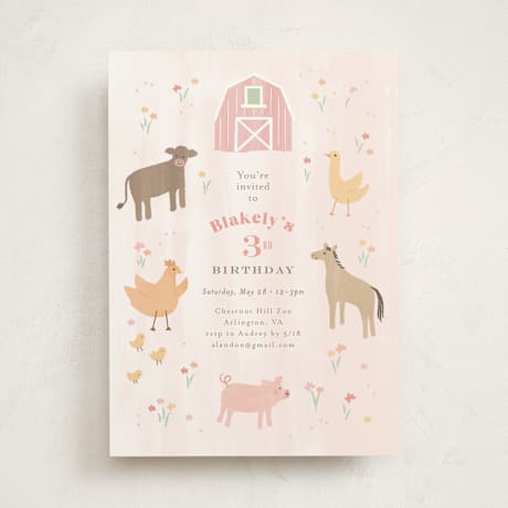 Children's Birthday Party Invitations