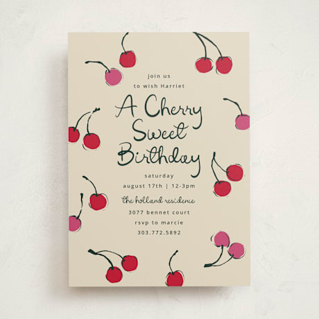 Children's Birthday Party Invitations