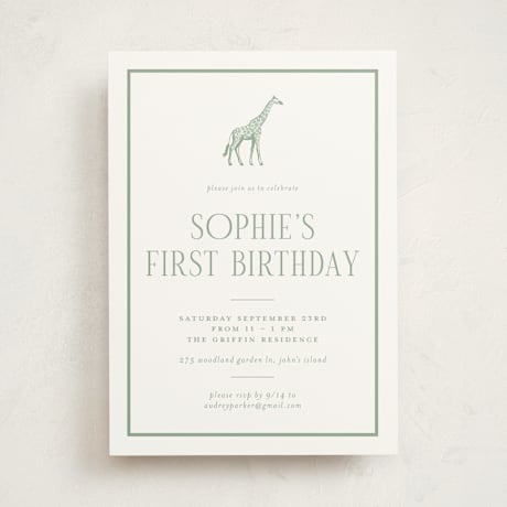 Children's Birthday Party Invitations