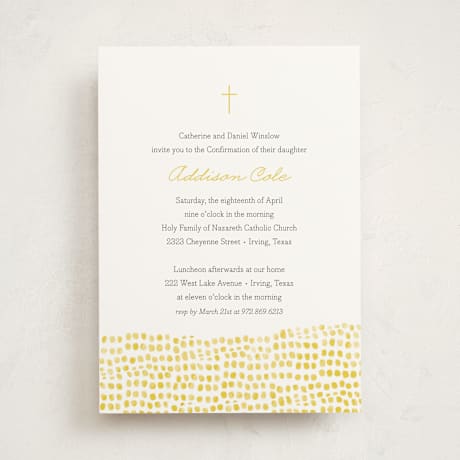 Confirmation Invitations