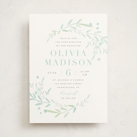 Confirmation Invitations