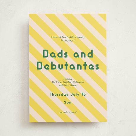 Debutante Party Invitations