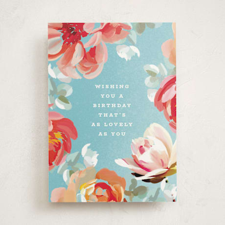Feminine Birthday Greeting Cards