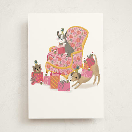 Feminine Birthday Greeting Cards