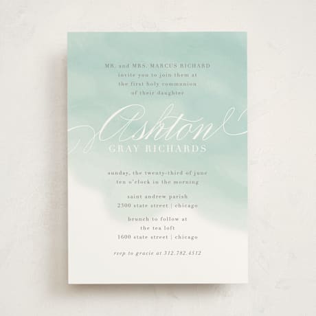 First Holy Communion Invitations