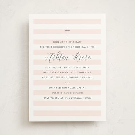 First Holy Communion Invitations