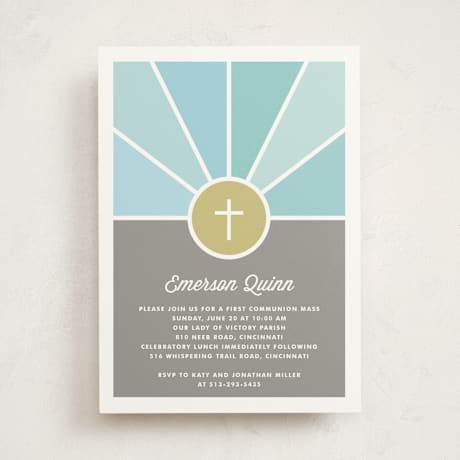 First Holy Communion Invitations