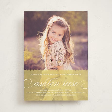 First Holy Communion Invitations