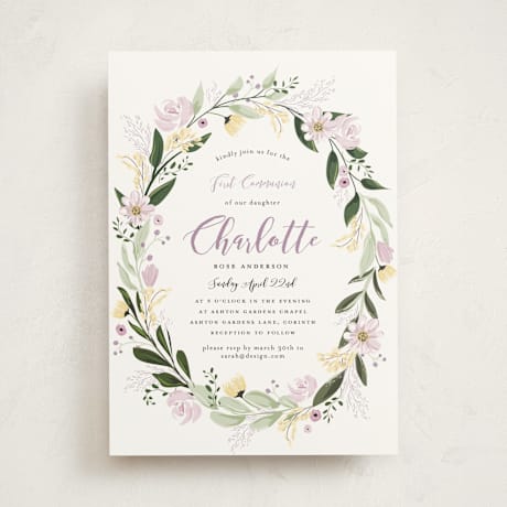 First Holy Communion Invitations
