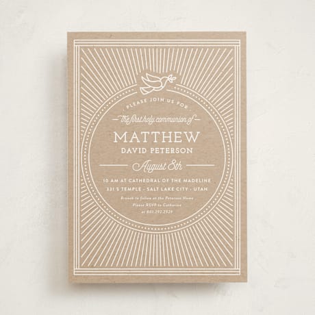 First Holy Communion Invitations