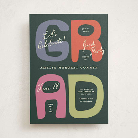 Graduation Party Invitations