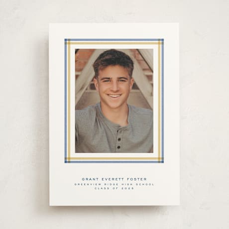 Graduation Announcement Photo Mount Cards