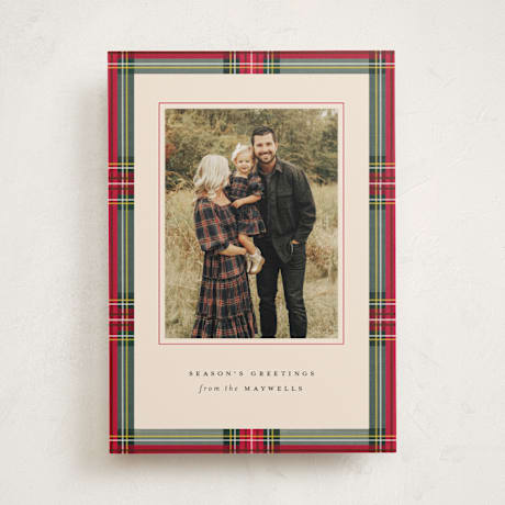 Holiday Photo Mount Cards