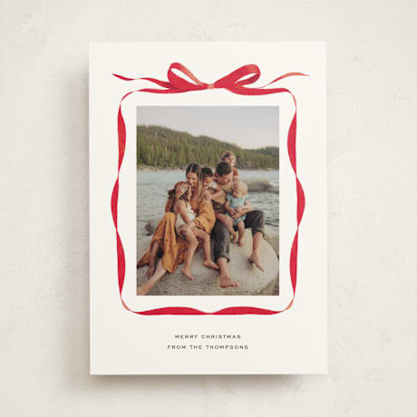 Holiday Photo Mount Cards