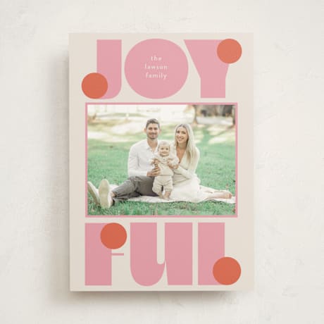 Holiday Photo Mount Cards