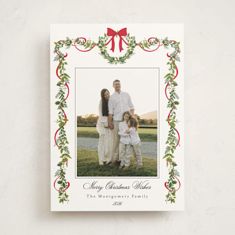 Holiday Photo Mount Cards