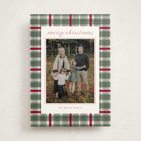 Holiday Photo Mount Cards