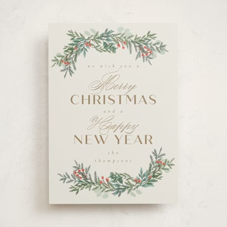 Holiday Non-Photo Cards