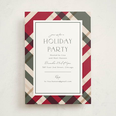 Holiday Party Invitations