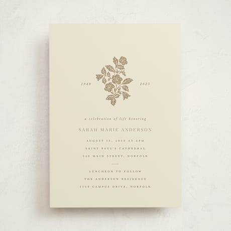 Memorial Cards