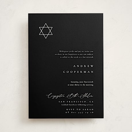 Mitzvah Invitations