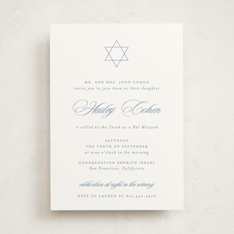 Mitzvah Invitations
