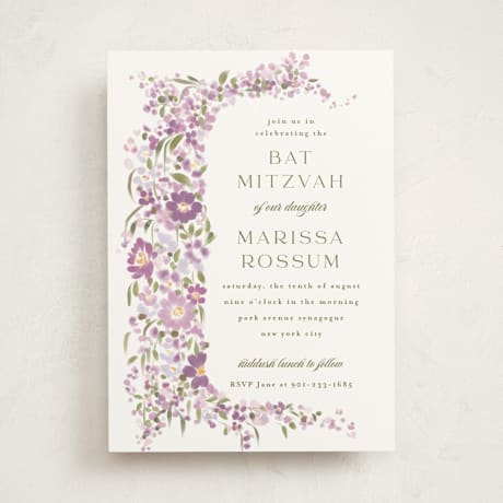 Mitzvah Invitations