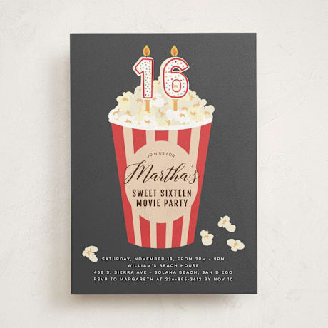 Sweet Sixteen Party Invitations