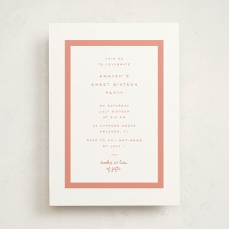 Sweet Sixteen Party Invitations