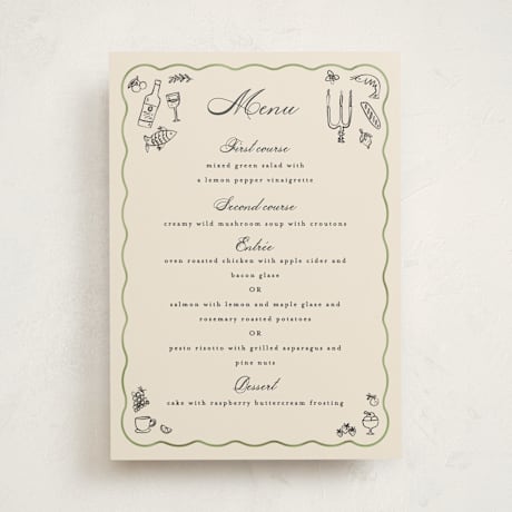 Party Menus