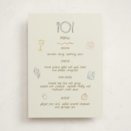Party Menus