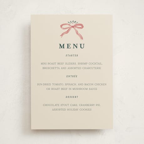Party Menus