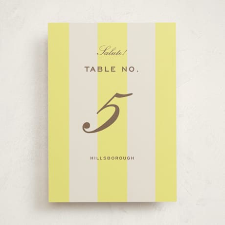 Party Table Numbers