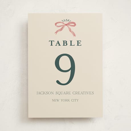 Party Table Numbers