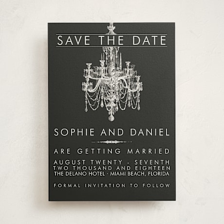 Retired Save The Date Cards