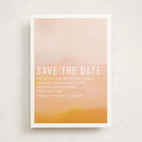 Retired Save The Date Cards