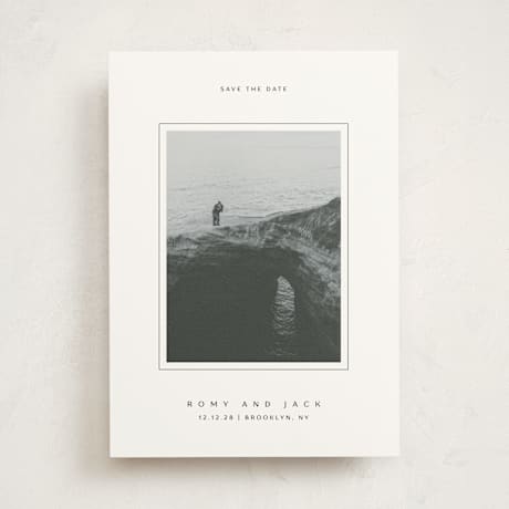 Save the Date Photo Mount Cards