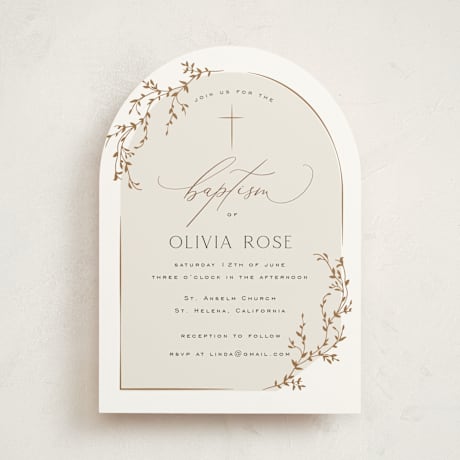 Baptism and Christening Invitations