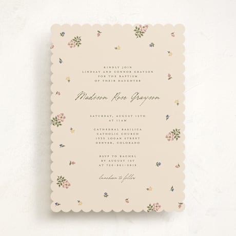 Baptism and Christening Invitations