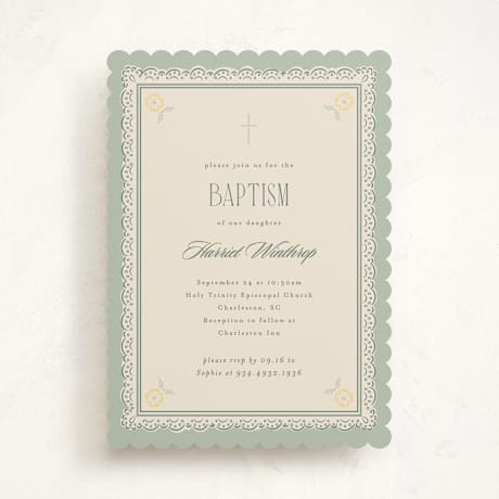 Baptism and Christening Invitations