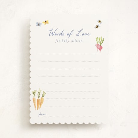 Baby Shower Activity Cards