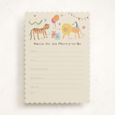 Baby Shower Activity Cards