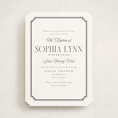 Baptism and Christening Invitations