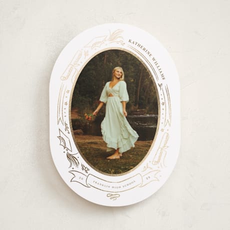 Foil-Pressed Graduation Announcements