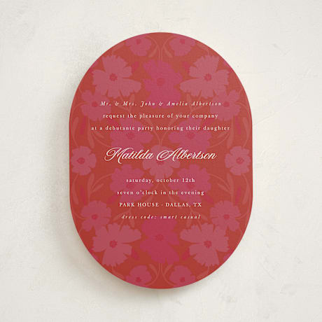 Debutante Party Invitations