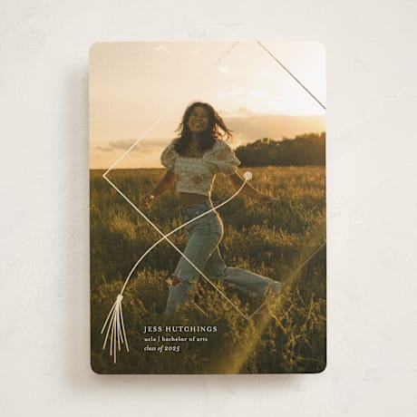Foil-Pressed Graduation Announcements