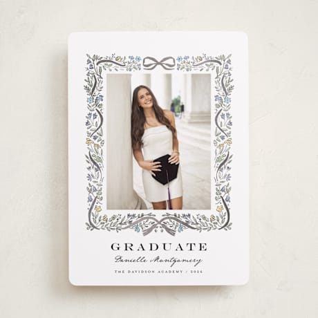 Foil-Pressed Graduation Announcements