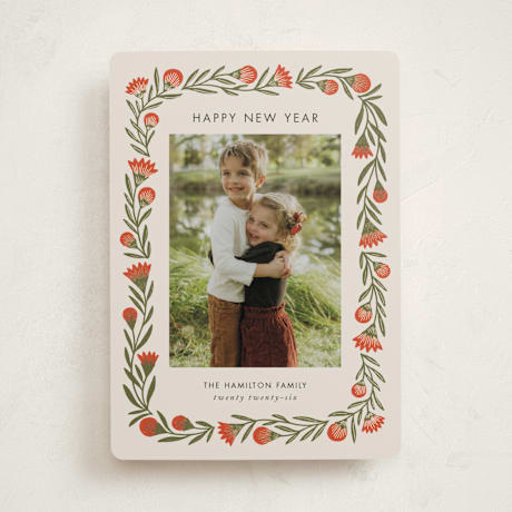 Foil-Pressed Holiday Cards