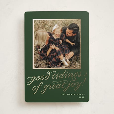 Foil-Pressed Holiday Cards