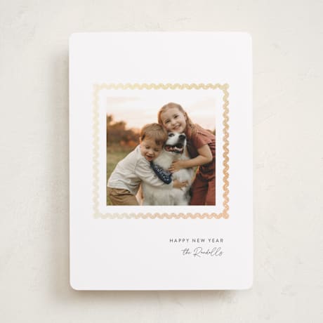 Foil-Pressed Holiday Cards